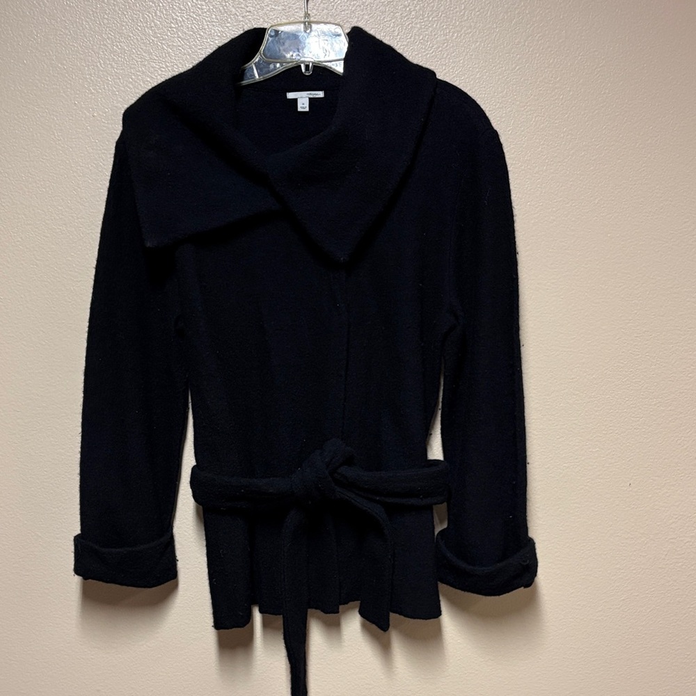 Halogen Black Belted Cardigan